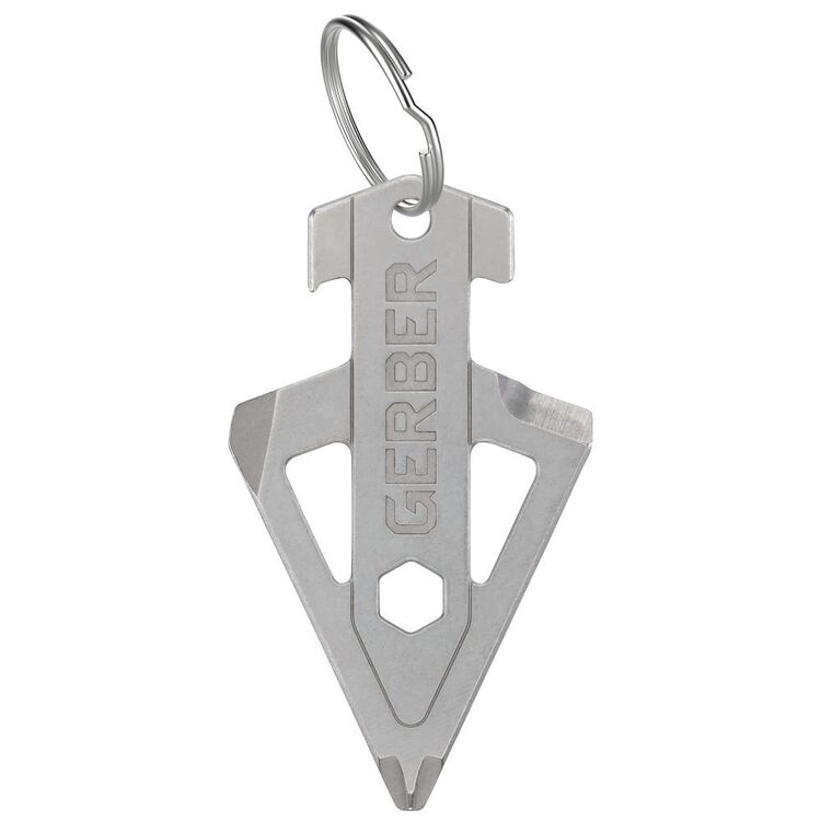 Gerber Broadhead Keychain Silver