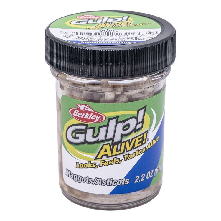 Gulp Cut Berkley Gulp Alive Maggots White | Anaconda