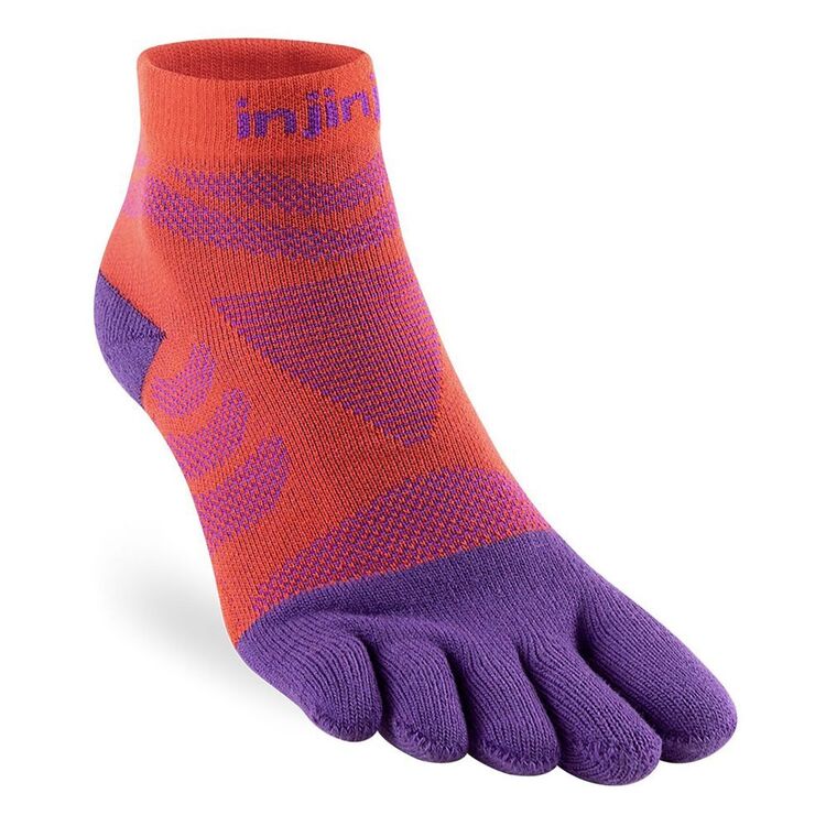 Injinji Women's Specific Ultra Run Mini Sock Razzama Tazz
