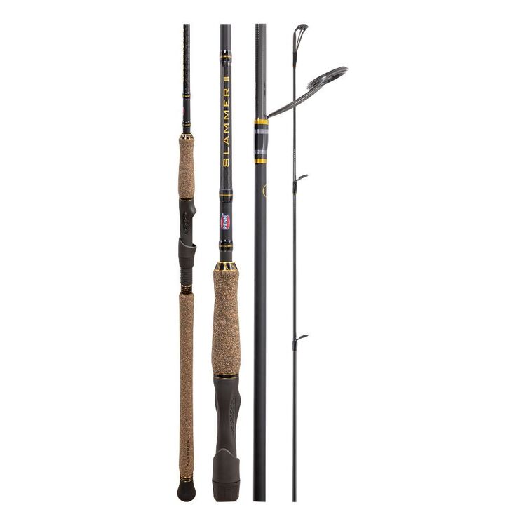 Penn Fishing Rods Slammer Rod Penn Slammer II 8Ft 2Pc Pe 4-6 Spin Rod Penn Fishing Rods Slammer Rod Penn Slammer II 8Ft 2Pc Pe 4-6 Spin Rod