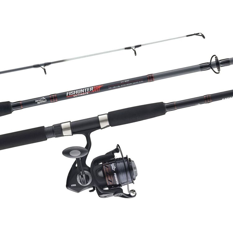 big w fishing rod combo ProFISHiency Fish Spinning footed stainless Spinning Reel Big W Fishing