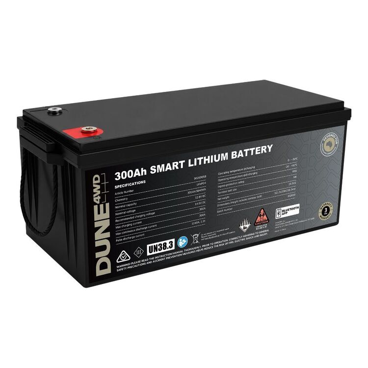 Bettery Rack Dune 300Ah Smart Lithium Battery Black | Anaconda