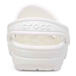 Crocs Kids' Classic Clogs White
