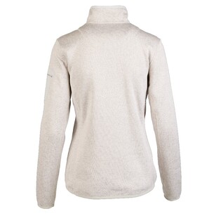 Cederberg Women's Danie Full Zip Knit Fleece Top White