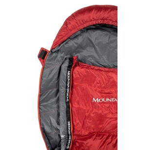 Mountain Designs Travelite 320 4° Sleeping Bag Red Dahlia