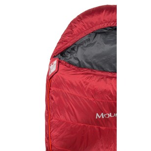 Mountain Designs Travelite 320 4° Sleeping Bag Red Dahlia