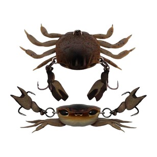 Cranka Crab 65mm 9.5g Lure Brown 65 mm