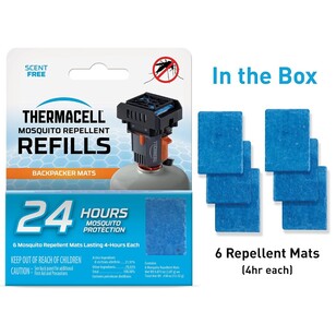 Thermacell Backpacker Mat Only 24hr Refills Grey