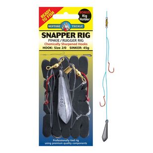 Neptune Tackle Chemically Sharpened Rugger Snapper Rig Silver 2/45G