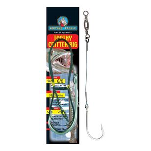 Neptune Tackle Toothy Critter Rig Silver 6/0