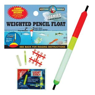 Neptune Tackle Weighted Pencil Float Silver