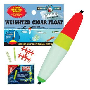 Neptune Tackle Weighted Cigar Float Silver
