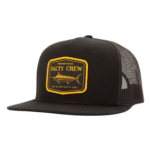 Salty Crew Bruce Retro Trucker Hat Stealth Black