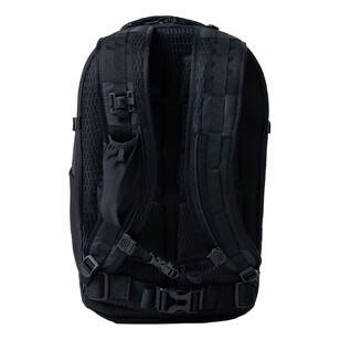 blackwolf pegasus 35 l laptop backpack WOLFpak 35L Tactical Gym - Athletic Travel Daypack (Alpha Black) UPGRADED YKK ZIPPERS PATENT PENDING DESIGN WATER RESISTANT WITH HYDROKAPE TECHNOLOGY LONE WOLF HEAD LOGO ON BACK PADDING LASER CUT HOLES UPGRADED CUP HOLDERS UPGRADED SHOULDER PADDING UPGRADED INSIDE PADDING INCLUDES two patches as shown on backpack Lone Wolf Pull Tabs Upgraded Seams and Threads 35L capacity with multiple compartments Dedicated laptop/device compartment (Up to 17) Velcro strips to add any patch to customize your bag Highly Water Resistant and Rip Proof Polyester fabric Easily holds 2 pairs of trainers/footwear Globetrotter 35 Laptop Backpack (Black,