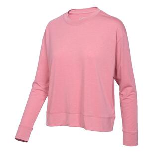 Cape Women's Maia Long Sleeve Tee Antique Rose Marle