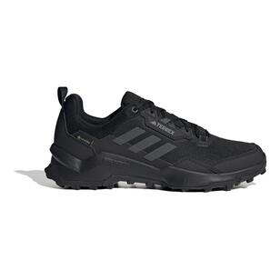 adidas Men's Terrex AX4 Gore-Tex Trail Shoes Core Black, Carbon & Grey Four