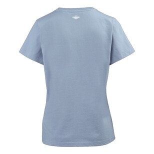 Mountain Designs Women's Blue Australus Short Sleeve Tee Ashley Blue