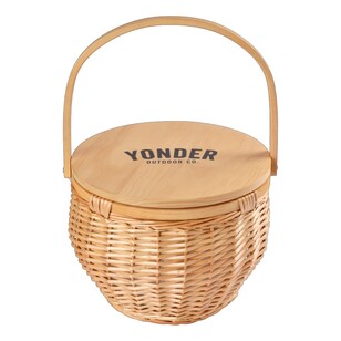 Yonder Insulated Picnic Basket with Lid