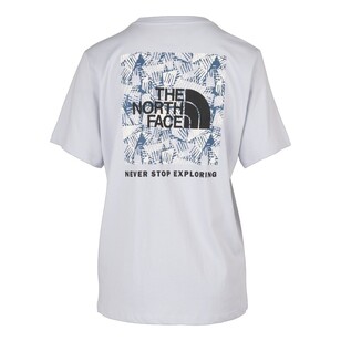 The North Face Women's Box NSE Short Sleeve Tee Dusty Periwinkle