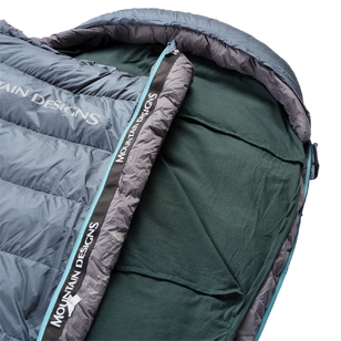 Mountain Designs Blended Sleeping Bag Liner Multicoloured Regular