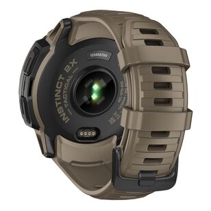 Garmin Instinct 2X Solar Tactical Rugged GPS Smartwatch Tan