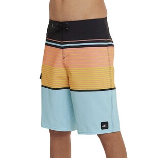O'Neill Youth Boy's Lennox Stripe 18" Board Shorts Turquoise