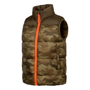 Cape Kids Recycled Insulated Vest Camo