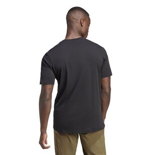adidas Men's Terrex Logo Short Sleeve Tee Black