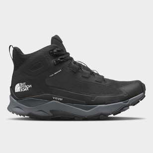 The North Face Men's Exploris 2 Futurelight Waterproof Mid Hiking Shoes Black / Vandis Grey