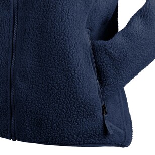 Mountain Designs Women's Seldovia Full Zip Fleece Jacket Navy