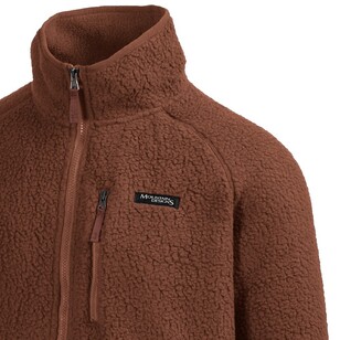 Mountain Designs Men's Fairbanks II Full Zip Fleece Jacket Bear Brown