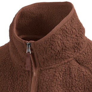 Mountain Designs Men's Fairbanks II Full Zip Fleece Jacket Bear Brown