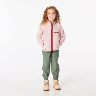Cape Kids Boucle Full Zip Fleece Pink