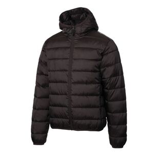 Cape Men's Discard Hooded Puffer Jacket Black