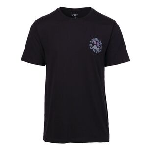 Cape Men's Recycled Cotton Tee Black