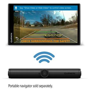 Garmin BC40 Wireless Backup Camera with Number Plate Mount Black