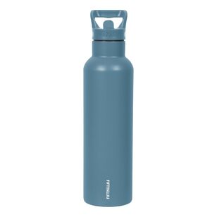 Fifty/Fifty Water Bottle With Straw Lid 1L Petrol 621ml