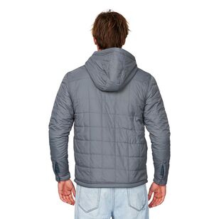O'Neill Men's Glacier Hood Reversible Jacket Grey