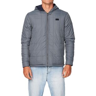 O'Neill Men's Glacier Hood Reversible Jacket Grey