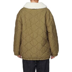 O'Neill Women's Wells Quilted Jacket Olive