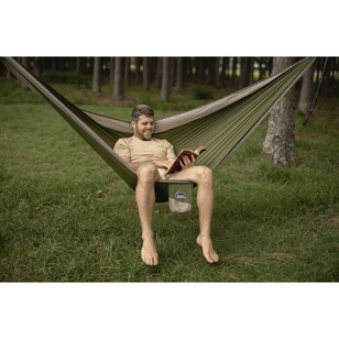 Nakie Recycled Hammock & Straps Olive Green