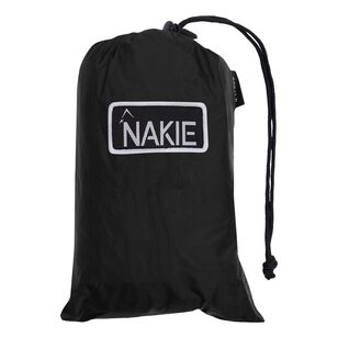 Nakie Recycled Ultra Light Rain Tarp Black