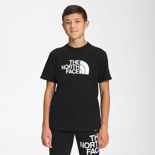 The North Face Boys Short Sleeve Graphic Tee TNF Black & TNF White