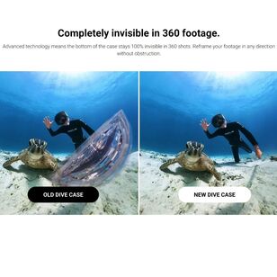 Insta360 X3 Invisible Dive Case Clear