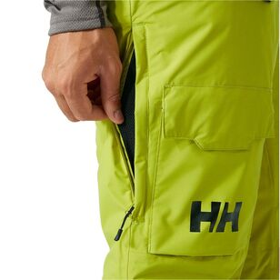 Helly Hansen Men's Sogn Bib Cargo Snow Pants Bright Moss M