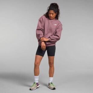 The North Face Women's Evolution Oversized Crew Fawn Grey