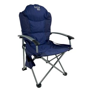 BlackWolf High Back Rest King Chair Blue