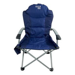 BlackWolf High Back Rest King Chair Blue