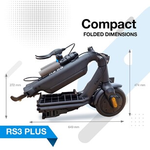 Riley RS3 Plus E-Scooter Black