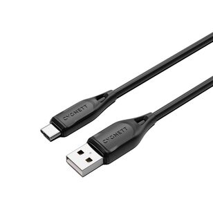 Cygnett Essentials 1m Charge Cable USB-C to USB-A Black 1 m